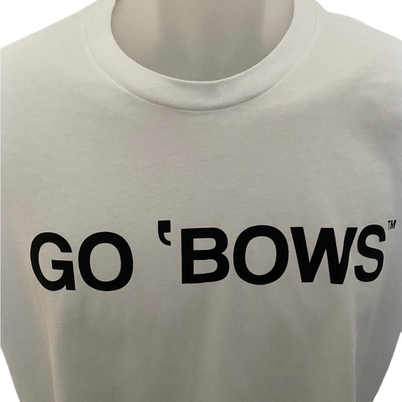 VTG GO BOWS University of Hawaii Rainbow Retro Vintage Tee Shirt Unisex M Medium - Picture 2 of 6